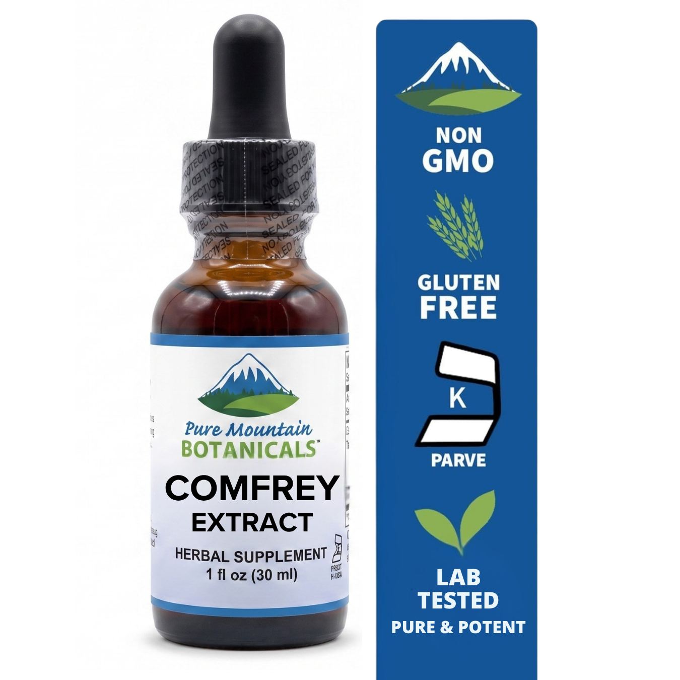 Comfrey Extract - Organic Comfrey Root Tincture - 1 Fl Oz Bottle - For External Use