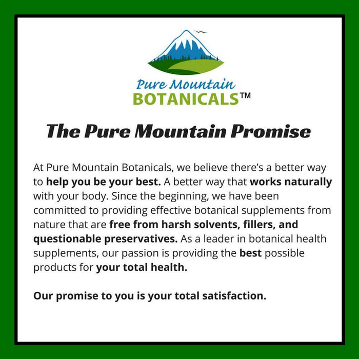 Pure Mountain Botanicals Supplement Natural Sleep with Organic Valerian, Chamomile, Melatonin & More