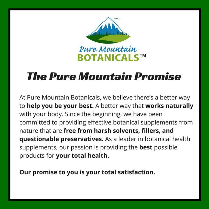Pure Mountain Botanicals Supplement Nettle Leaf Capsules - 75 Kosher Veggie Caps with 500mg Organic Nettle Leaf