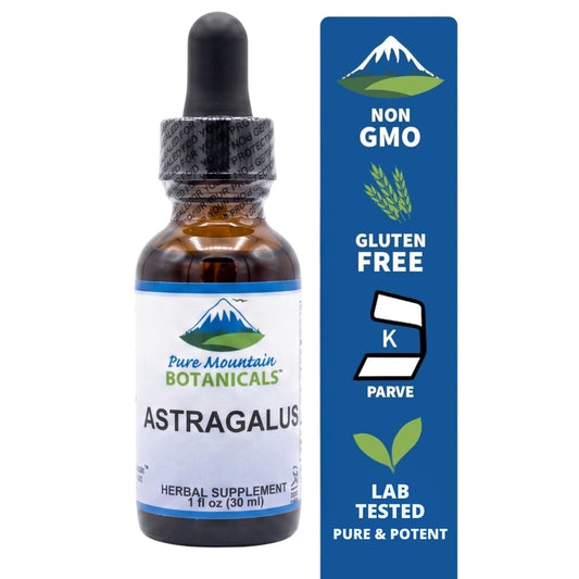 Pure Mountain Botanicals Astragalus Liquid Extract 1oz
