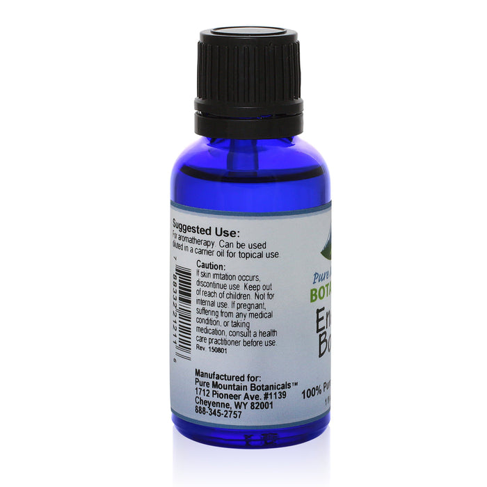 Pure Mountain Botanicals Essential Oil Energy Boost Essential Oil Blend - 100% Pure Natural & Kosher - 1 fl oz Bottle