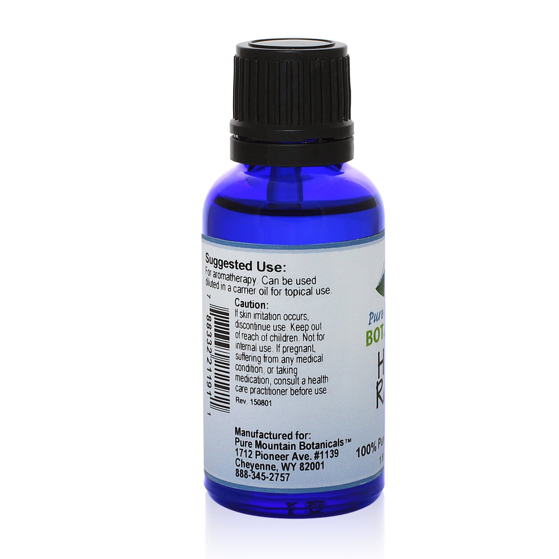 Pure Mountain Botanicals Essential Oil Head Relief Essential Oil Blend - 100% Pure Natural & Kosher - 1 fl oz Bottle