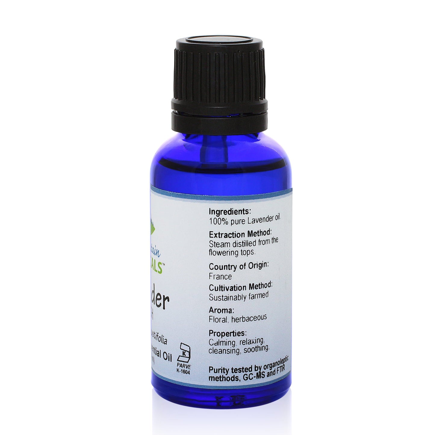 Pure Mountain Botanicals Essential Oil Lavender (Lavendula Angustifolia) French Essential Oil - 100% Pure Natural & Kosher - 1 fl oz Bottle