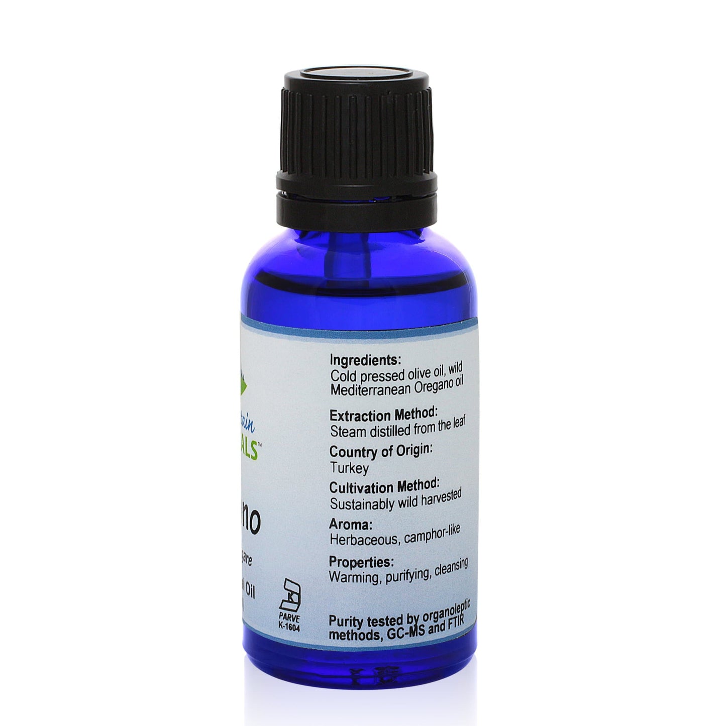 Pure Mountain Botanicals Essential Oil Oregano (Oreganum Vulgare) Essential Oil - 100% Pure Natural & Kosher - 1 fl oz Bottle