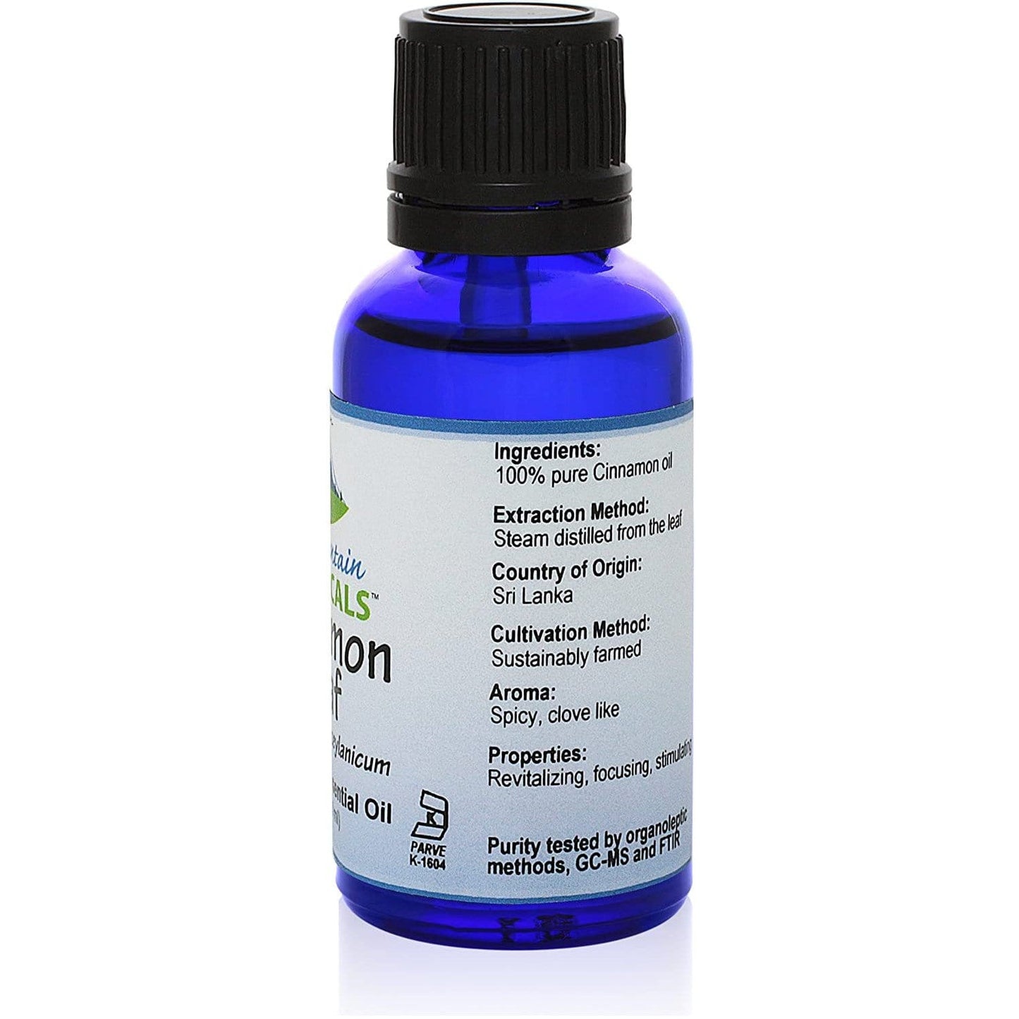 Pure Mountain Botanicals Essential Oil Cinnamon Leaf Essential Oil - Full 1oz (30 ml) Bottle