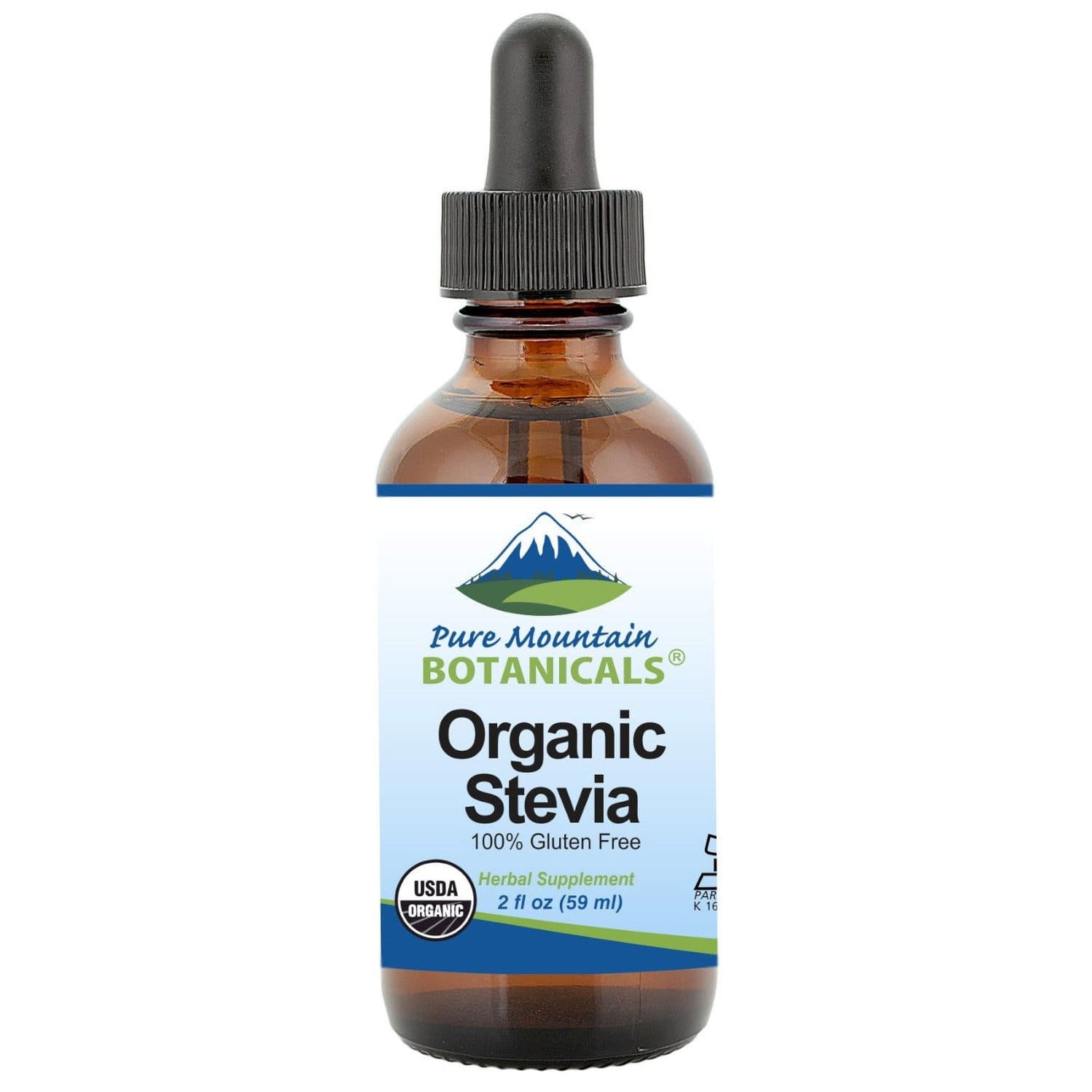 Organic Liquid Stevia Sweetener Alcohol Free and Kosher Sugar Substi